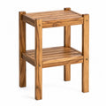 Drewniany stolik z akacji 45x30x30 cm