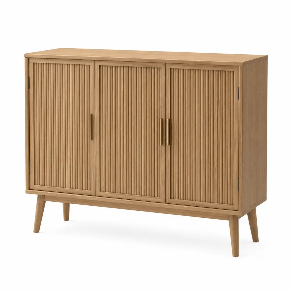 Komoda prostokątna z drewna dębowego 120x80x35 cm